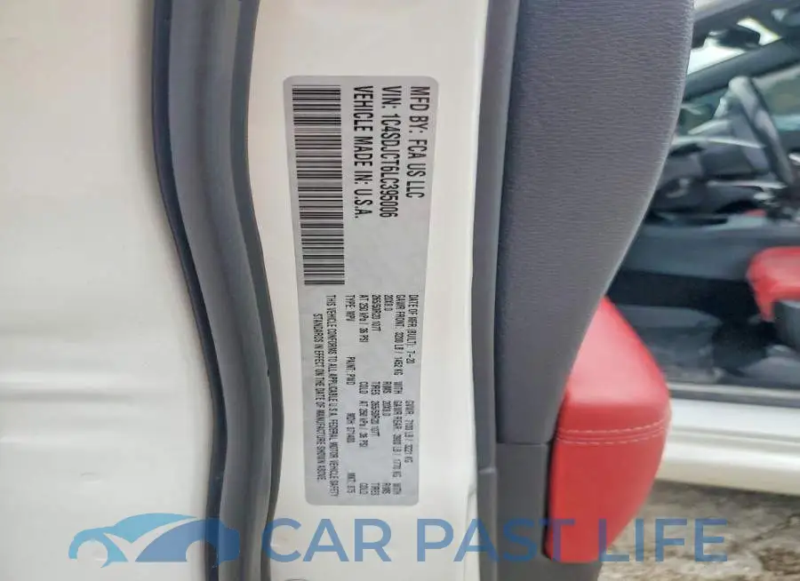 1C4SDJCT6LC395006# 13