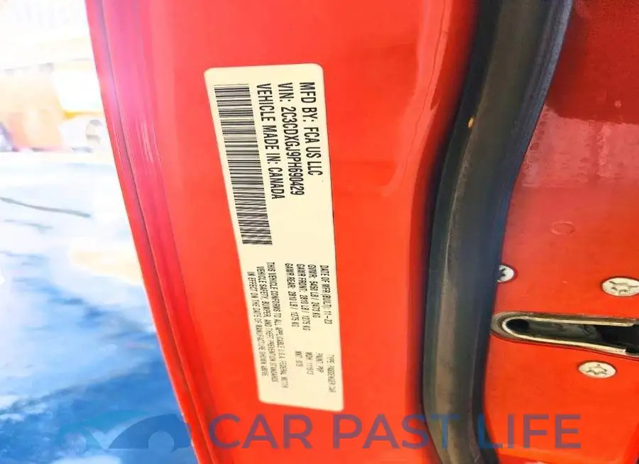 2C3CDXGJ9PH690429# 13