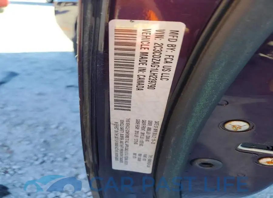 2C3CDZAG1LH239790# 12