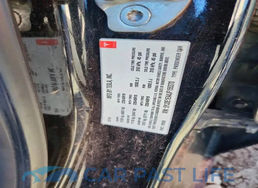 5YJ3E1EA4JF155370# 12