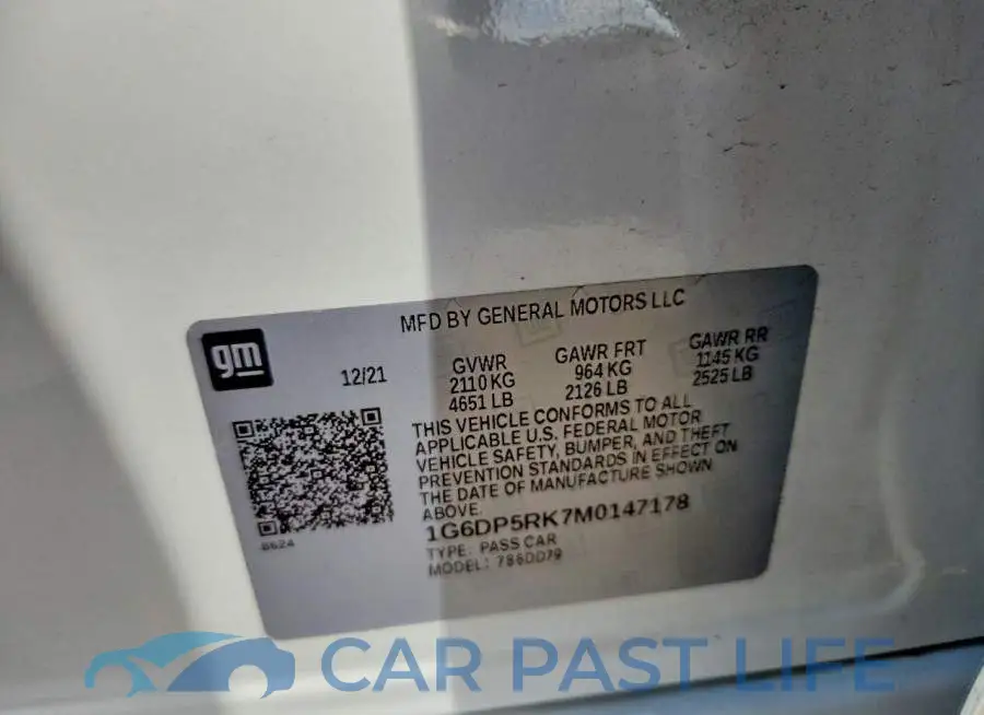 1G6DP5RK7M0147178# 12