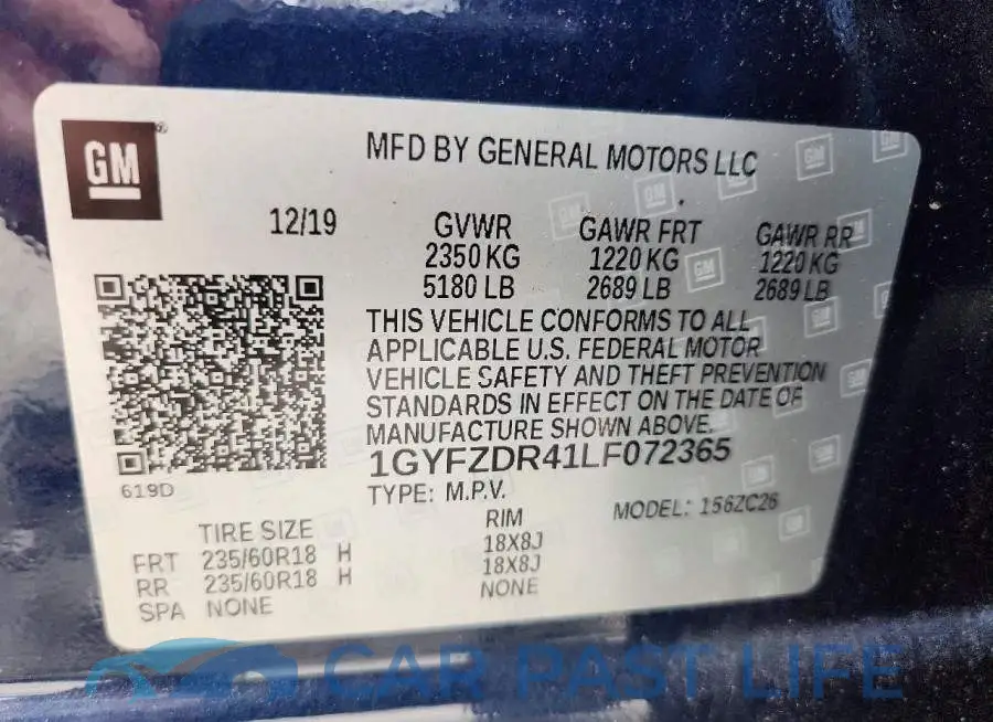 1GYFZDR41LF072365# 14