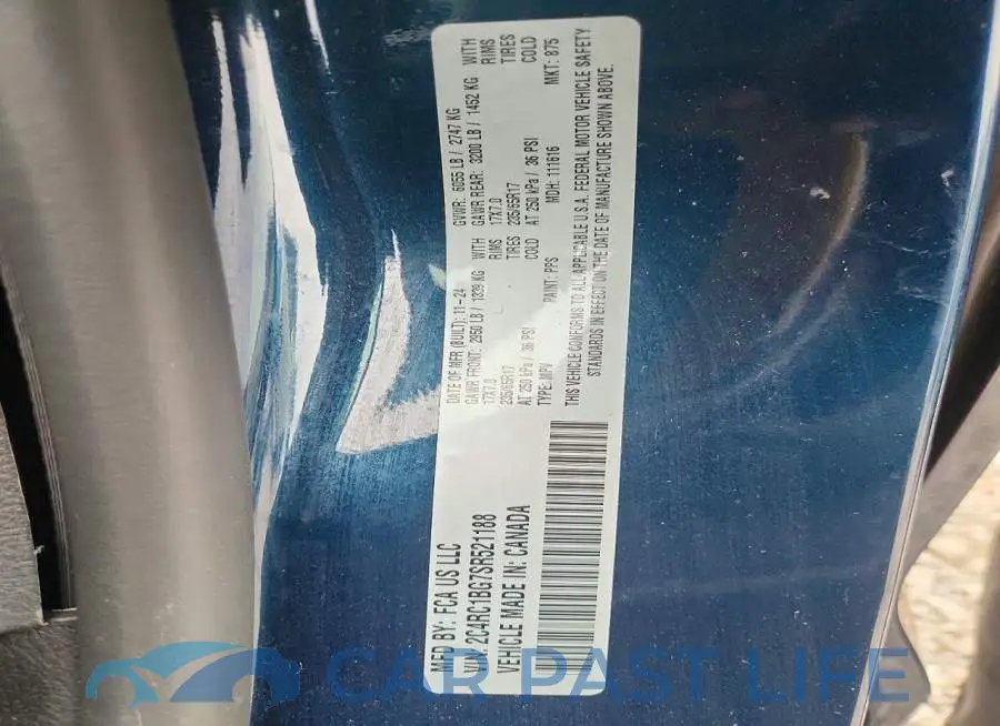 2C4RC1BG7SR521188# 13