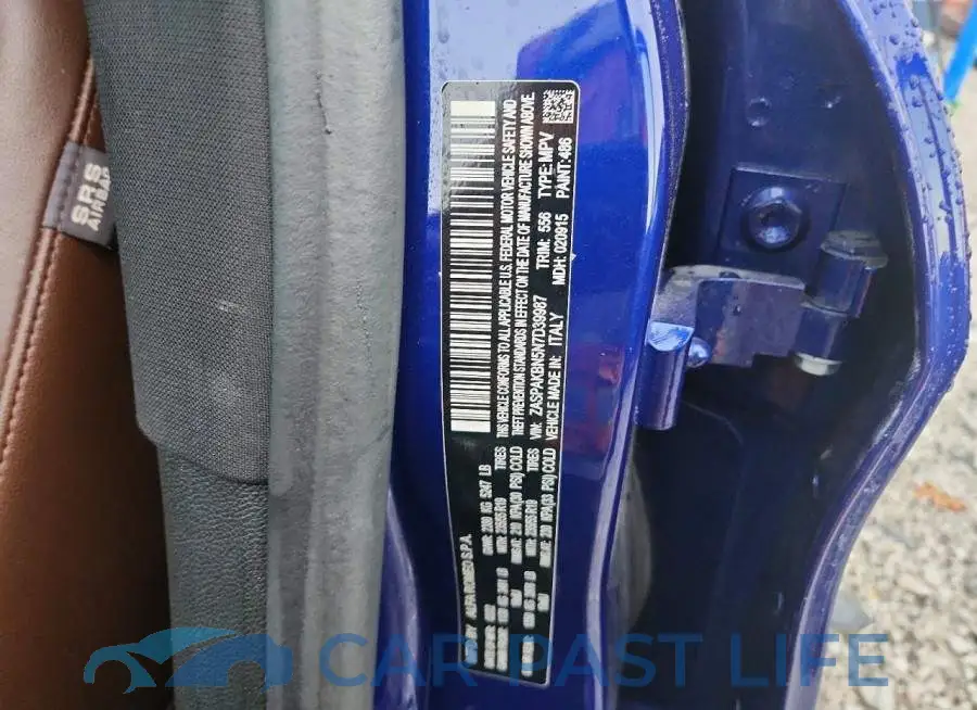 ZASPAKBN5N7D39987# 14