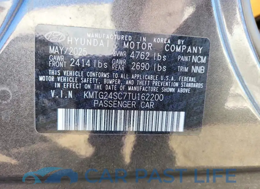 KMTG24SC7TU162200# 12