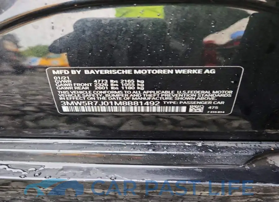 3MW5R7J01M8B81492# 12