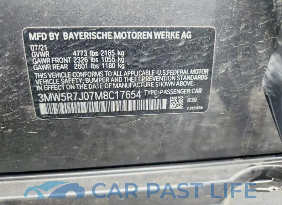 3MW5R7J07M8C17654# 12