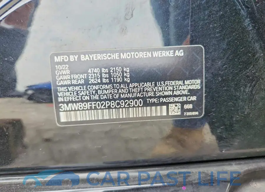 3MW89FF02P8C92900# 12
