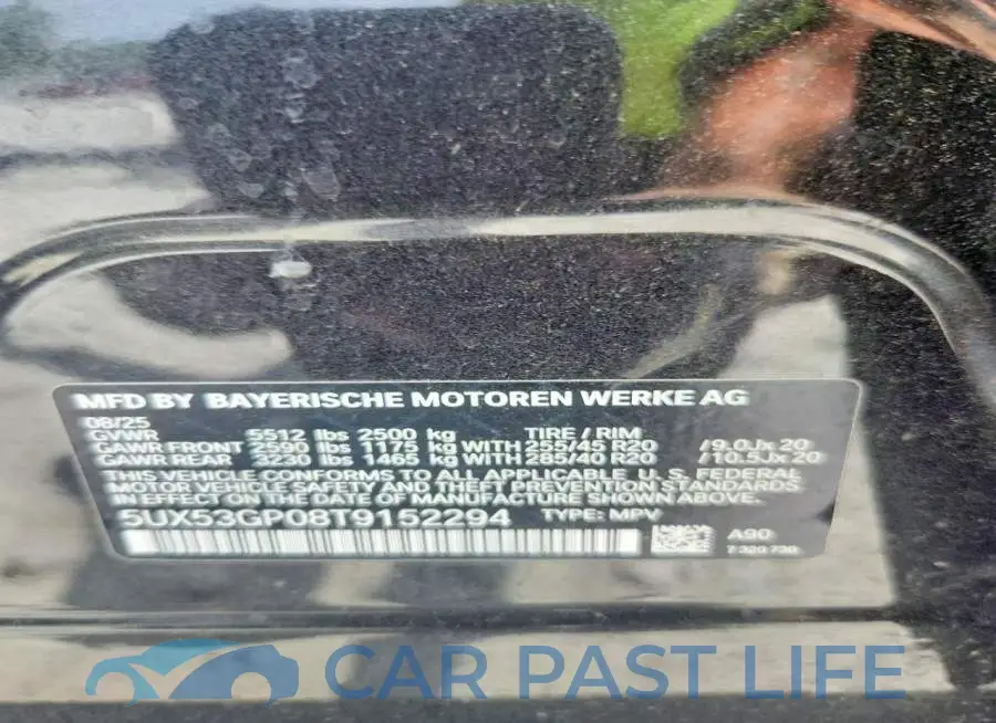5UX53GP08T9152294# 14