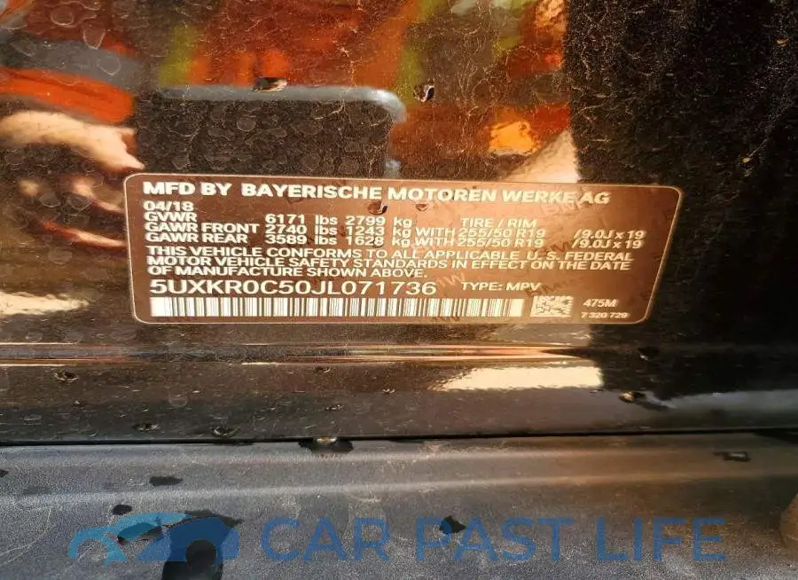 5UXKR0C50JL071736# 13