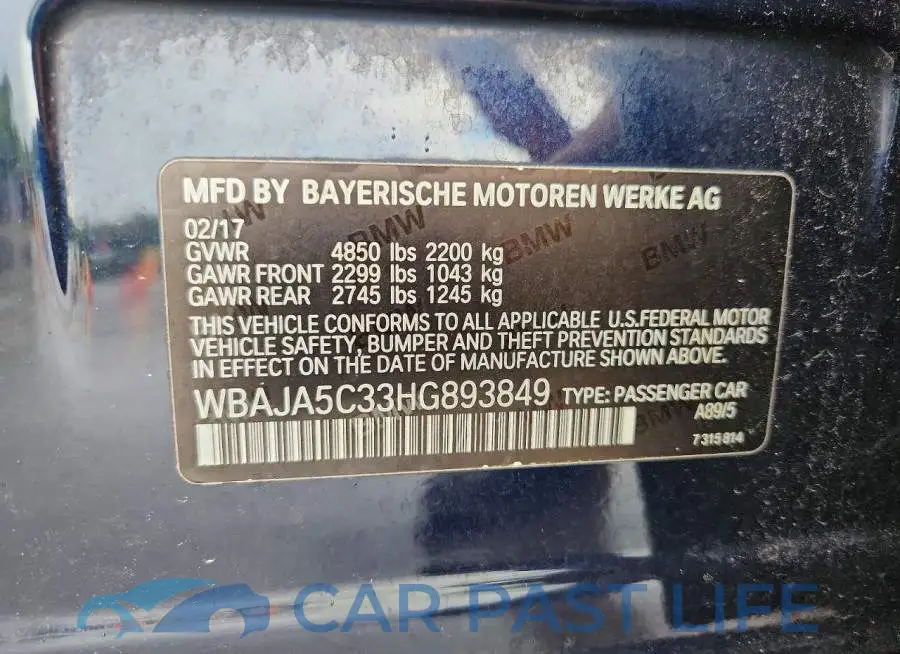 WBAJA5C33HG893849# 12