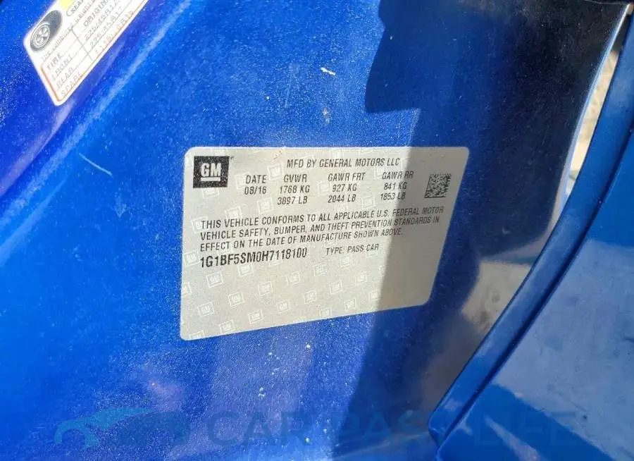 1G1BF5SM0H7118100# 12