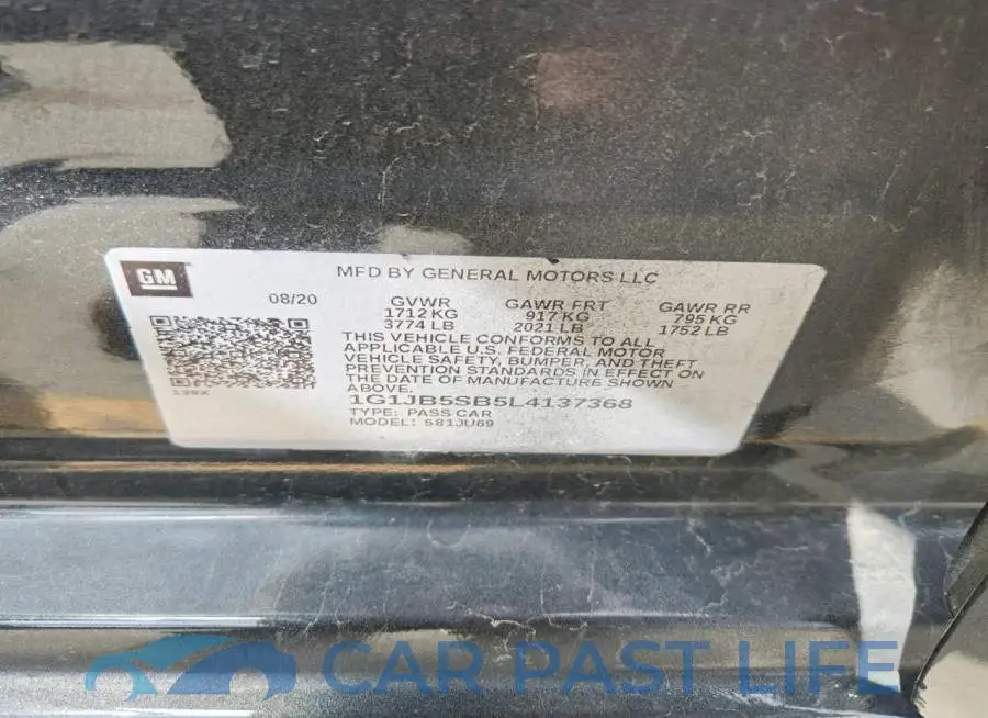 1G1JB5SB5L4137368# 12