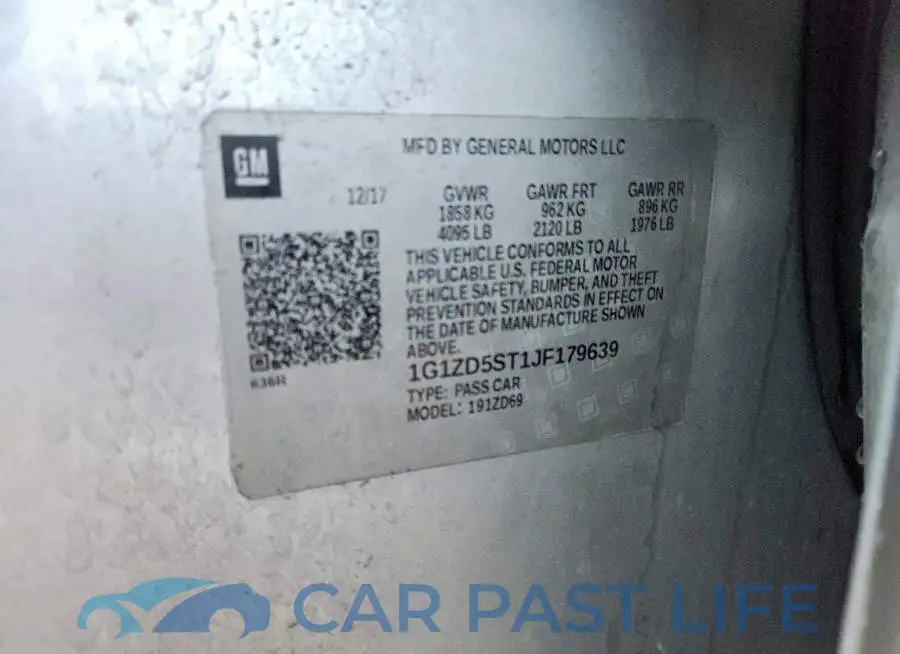 1G1ZD5ST1JF179639# 13