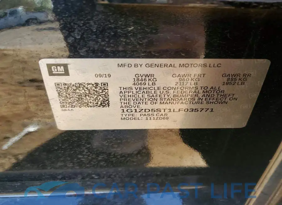 1G1ZD5ST1LF035771# 12