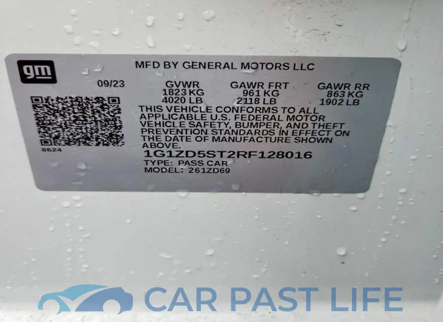 1G1ZD5ST2RF128016# 12