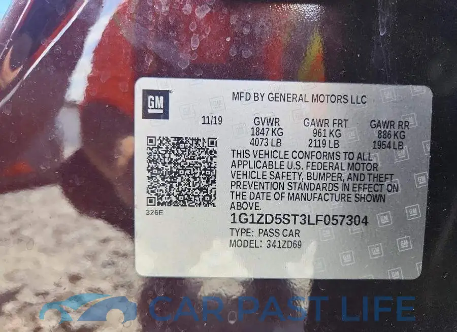 1G1ZD5ST3LF057304# 13
