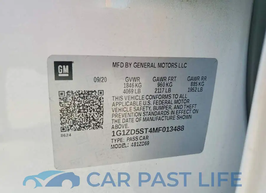 1G1ZD5ST4MF013488# 12
