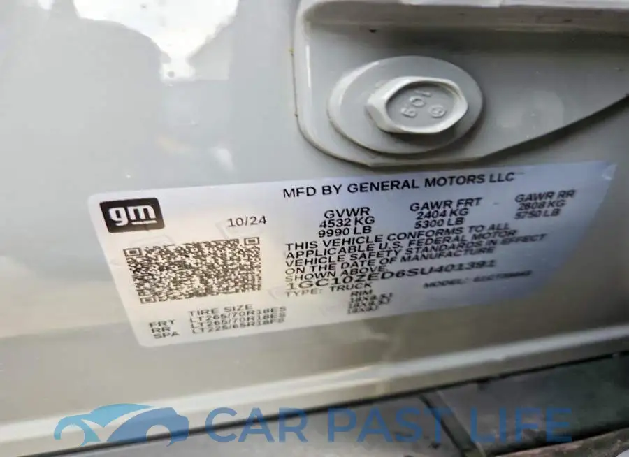 1GC10ZED6SU401391# 13