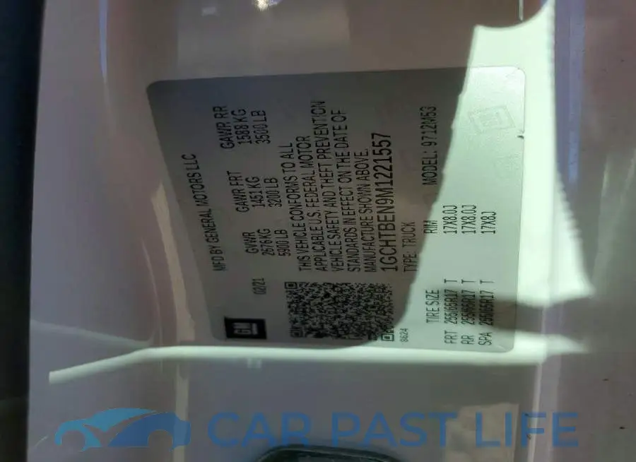 1GCHTBEN9M1221557# 13