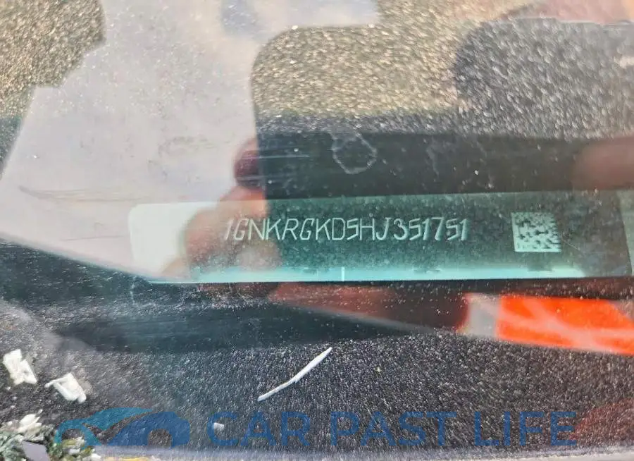 1GNKRGKD5HJ351751# 13
