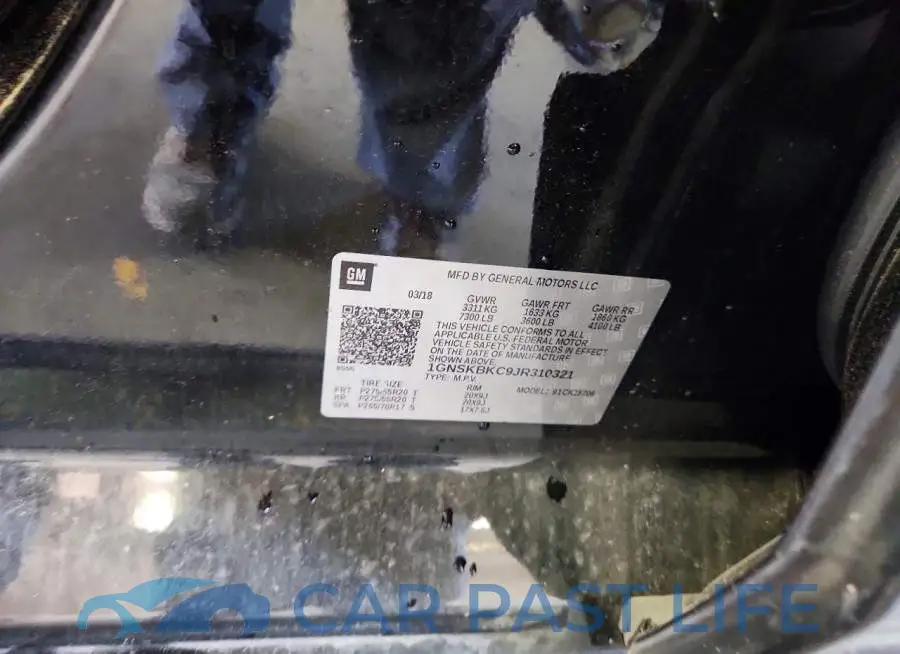 1GNSKBKC9JR310321# 13