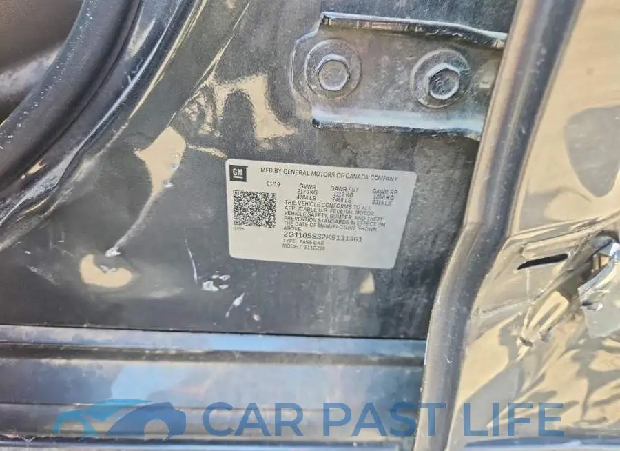 2G1105S32K9131361# 12