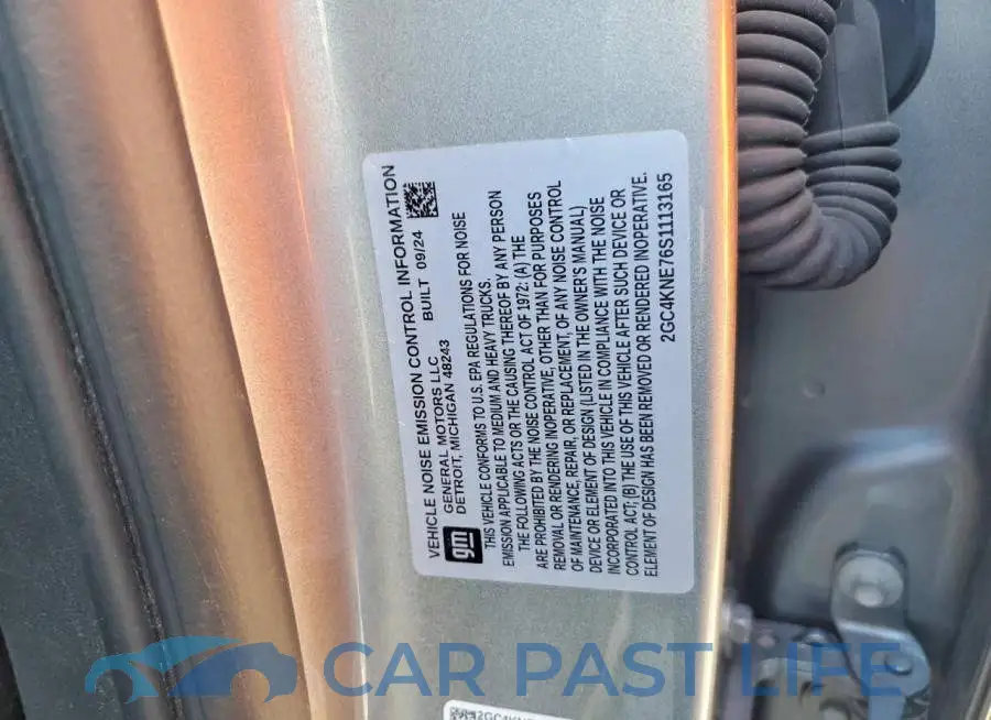2GC4KNE76S1113165# 12