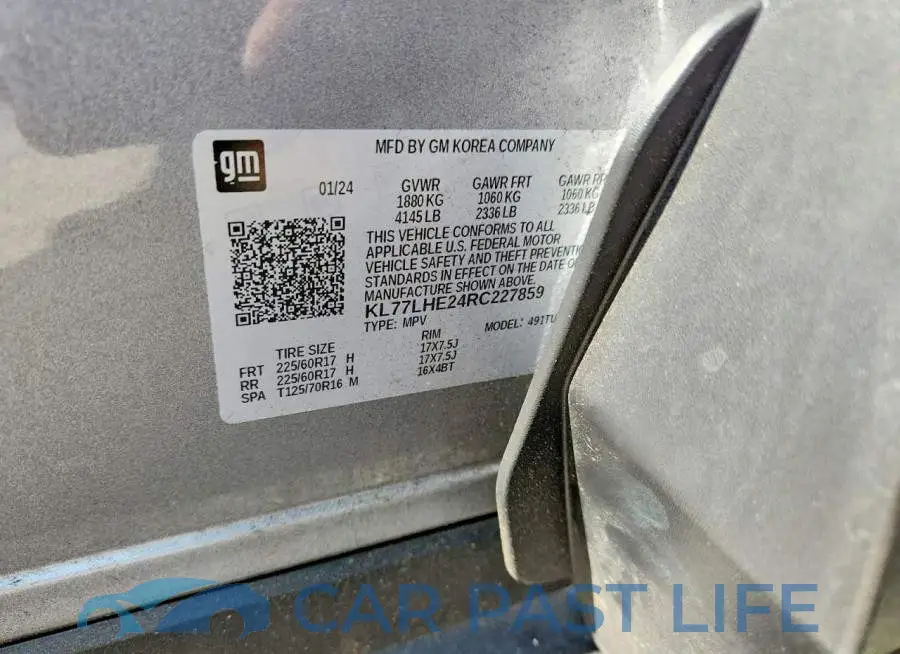 KL77LHE24RC227859# 14