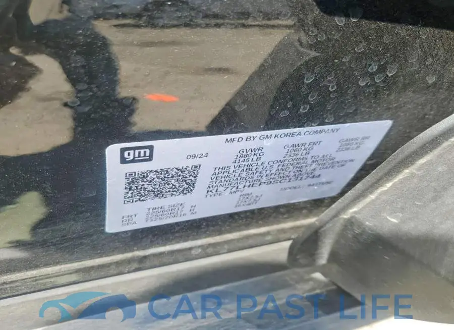 KL77LHEP9SC131744# 13