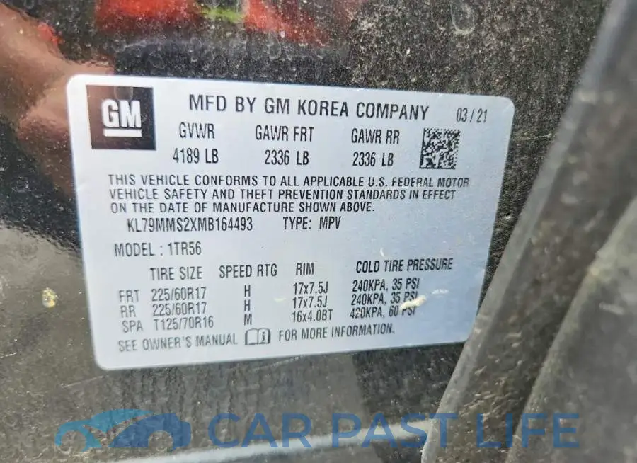 KL79MMS2XMB164493# 13