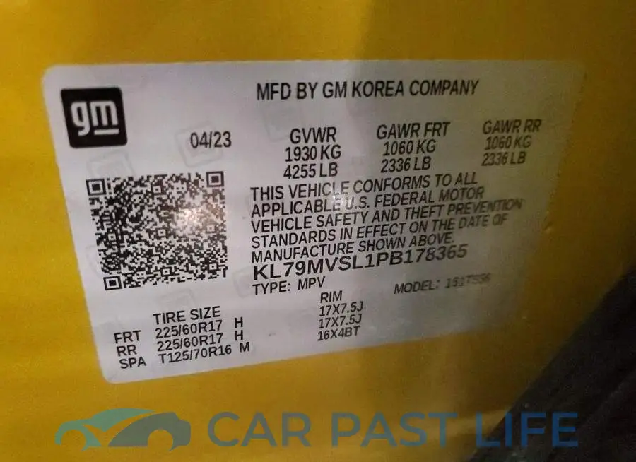 KL79MVSL1PB178365# 13