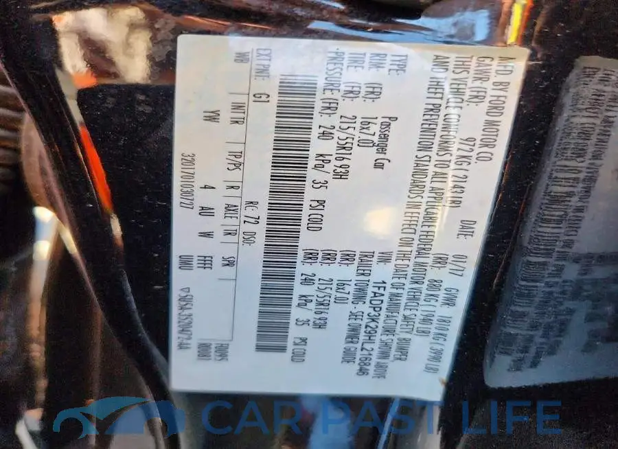 1FADP3K29HL216846# 12