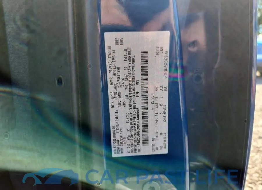 1FMCU9GD8KUA00995# 14