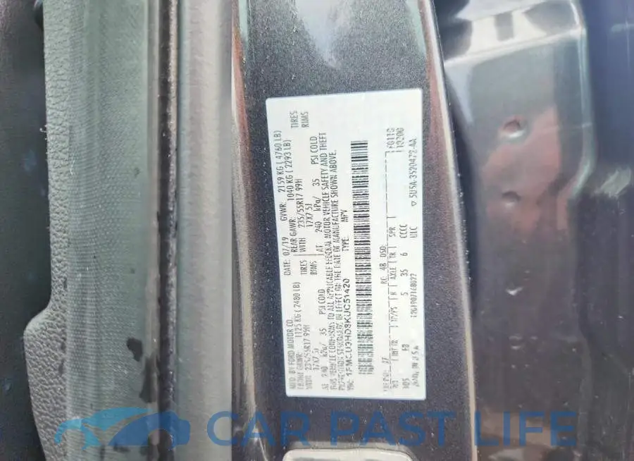 1FMCU9HD8KUC51420# 13
