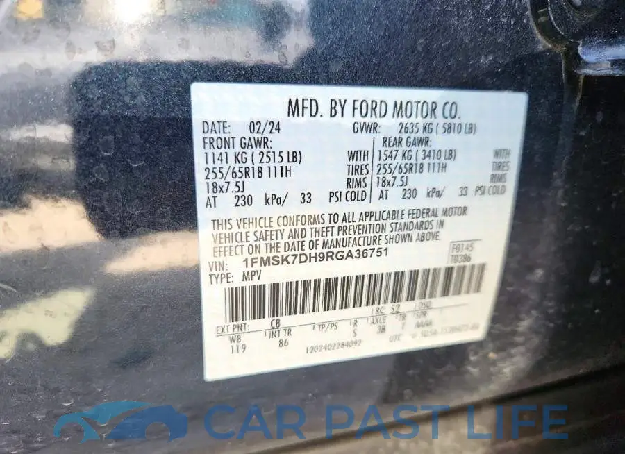 1FMSK7DH9RGA36751# 13