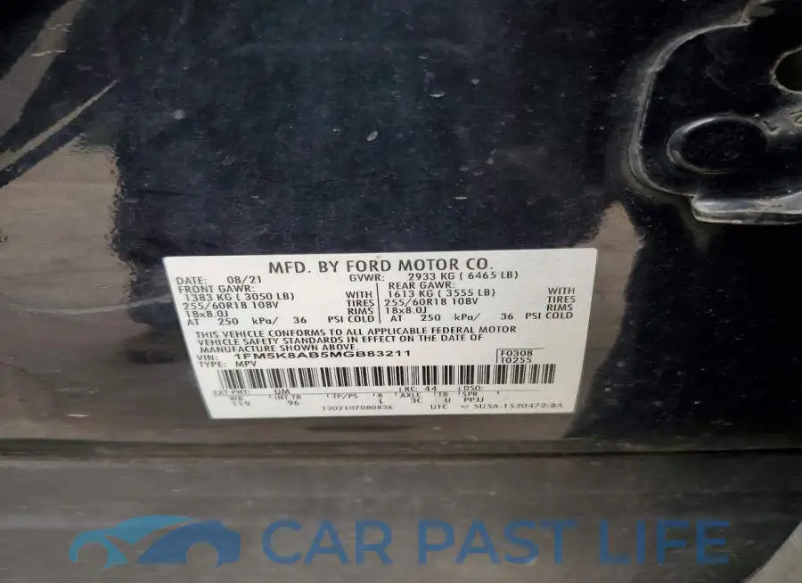 1FMSK8AB5MGB83211# 13