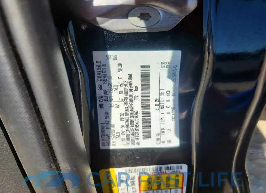 1FTER1FH5NLD18863# 12
