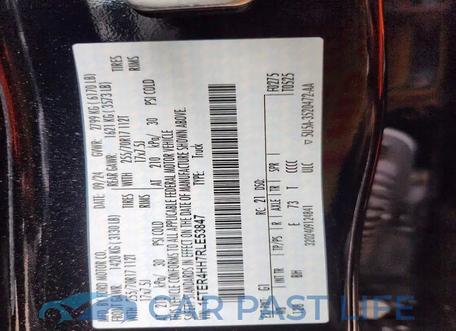 1FTER4HH7RLE53847# 13