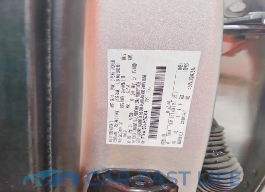 1FTEW1EG6JKF63334# 12