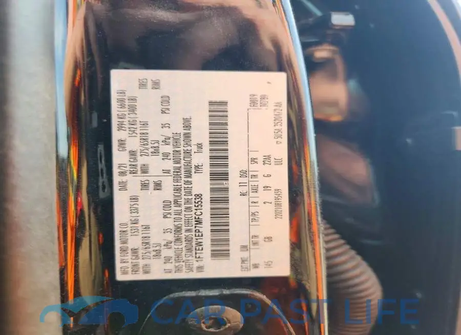 1FTEW1EP7MFC15538# 12