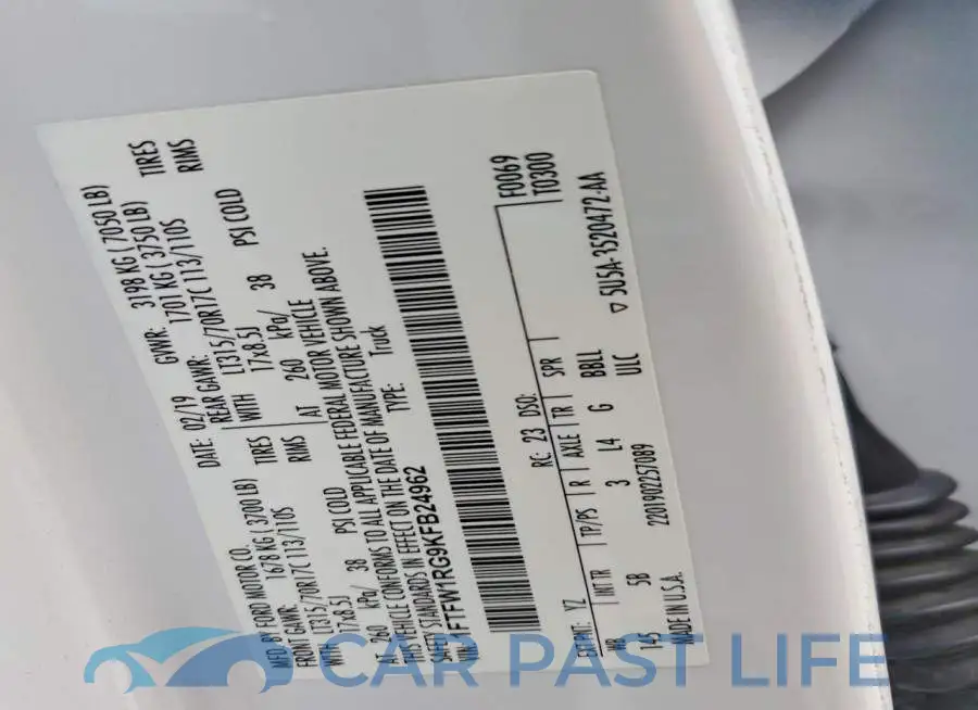 1FTFW1RG9KFB24962# 12
