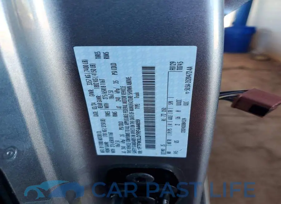 1FTFW3LD7RFA44659# 12