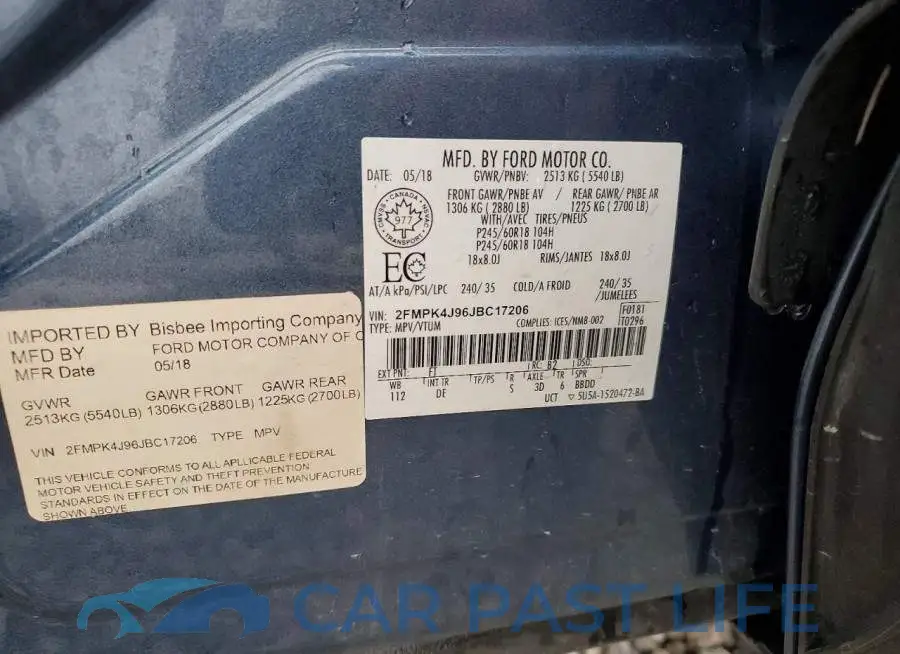 2FMPK4J96JBC17206# 14