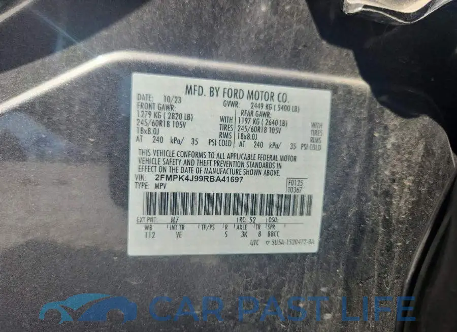 2FMPK4J99RBA41697# 14