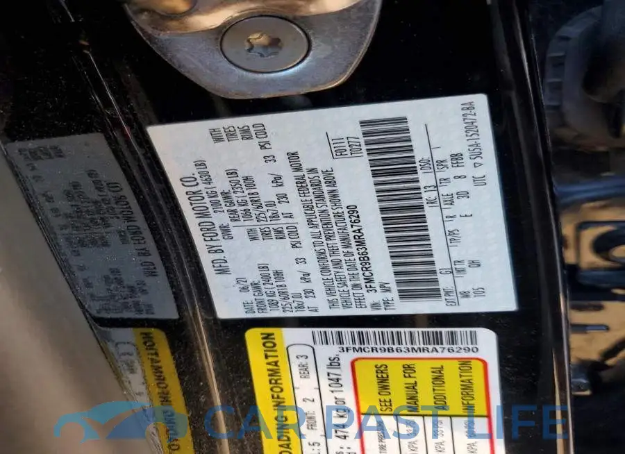 3FMCR9B63MRA76290# 14