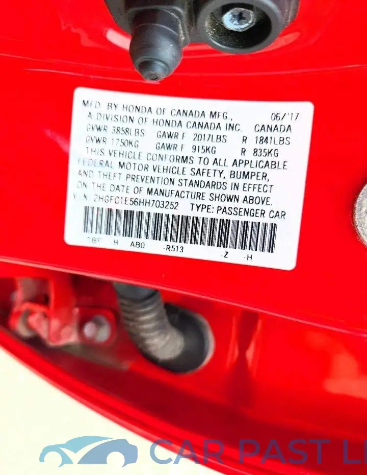 2HGFC1E56HH703252# 12