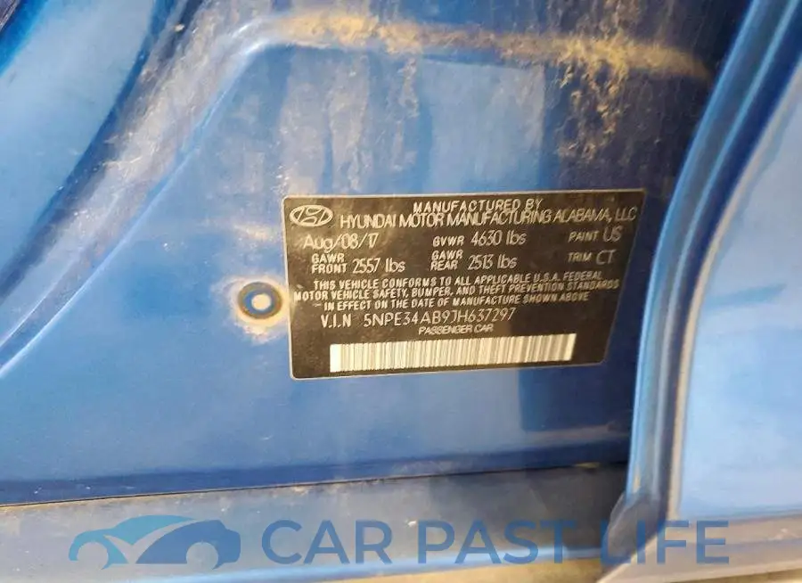5NPE34AB9JH637297# 13