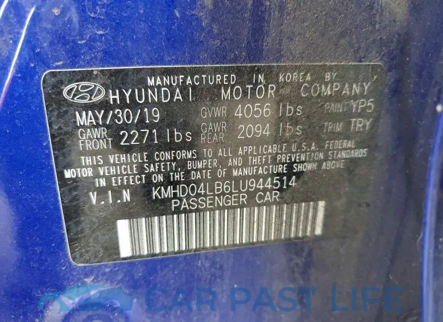 KMHD04LB6LU944514# 13