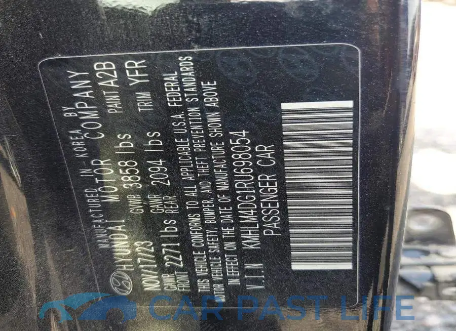 KMHLM4DG1RU698054# 13